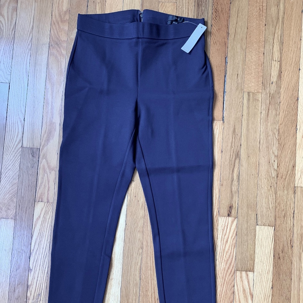 J Crew Pixie Pant in Navy Stretch Ponte Size M